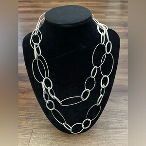 Silver Necklace - So Versatile!